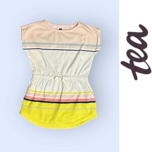 Tea Collection Tie WaistCotton Dress, Size 3, MSRP‎ $39